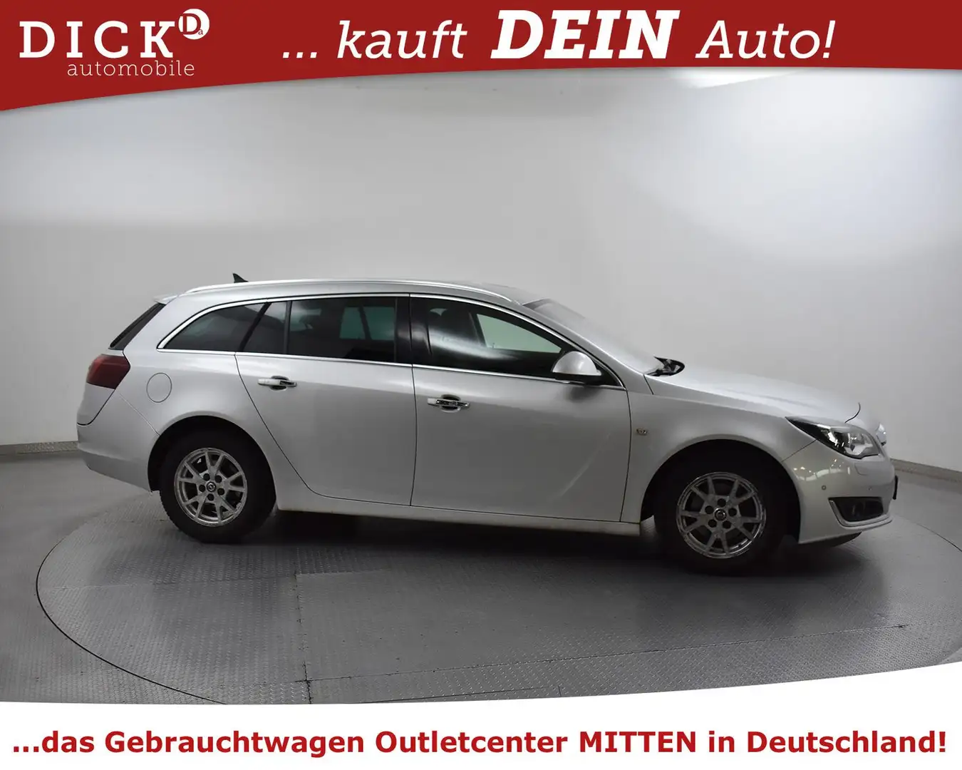 Opel Insignia 2.0d ST Innov GEPFLEGT+NAV+KAM+XEN+SHZ+ Silber - 2