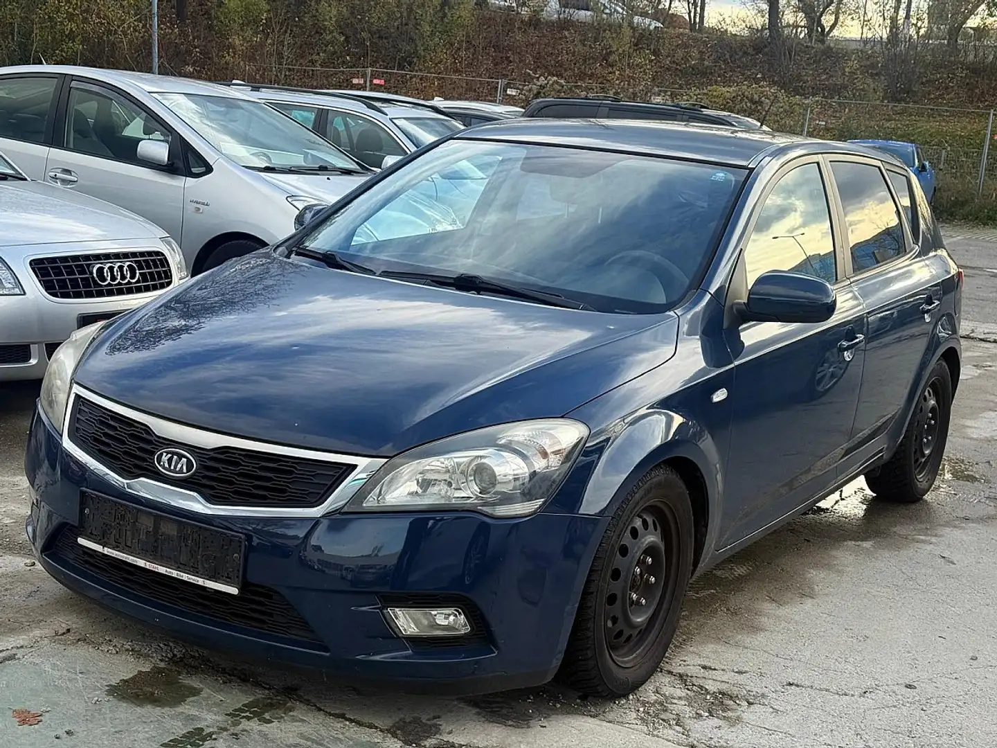 Kia Ceed / cee'd cee'd 1,4 CVVT Motion ISG | 1.BESITZ | VOLL FAH... Blau - 1