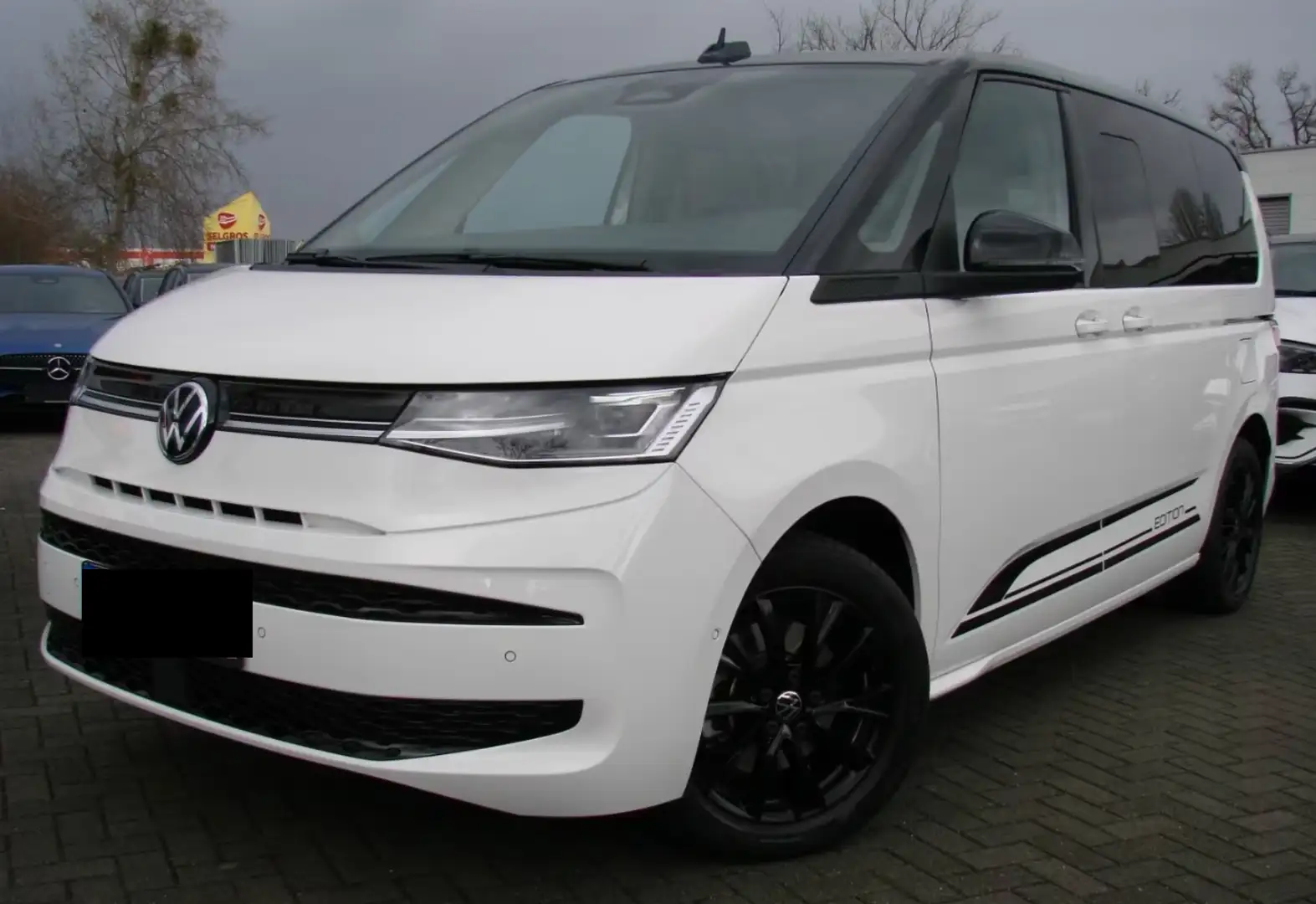 Volkswagen T7 Multivan Multivan T7 Edition 4M  e-hybrid AHK H&K ACC IQ Weiß - 1