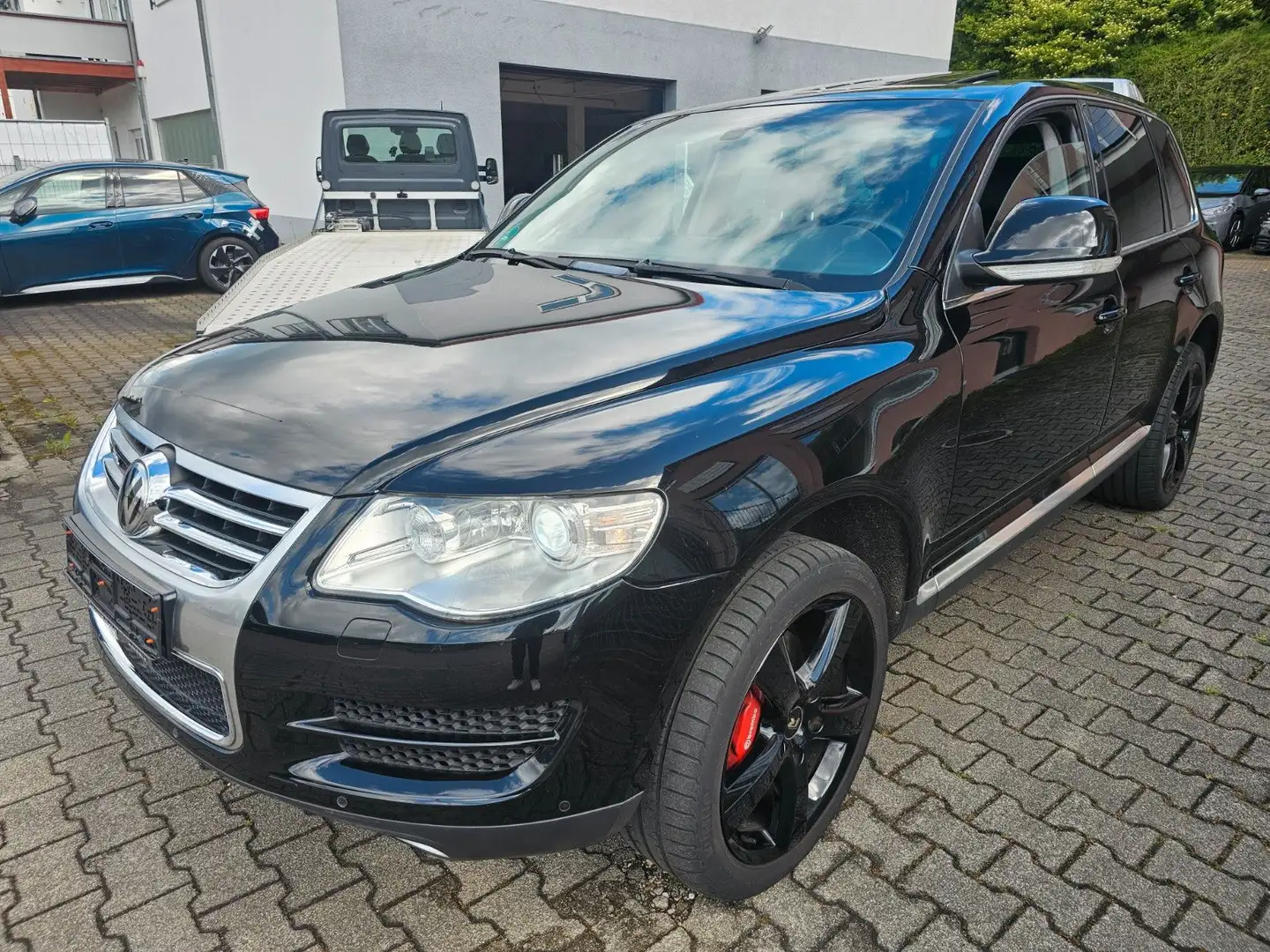 Volkswagen Touareg V6 TDI/Vollausstattung/Pano/Leder/AHK/ Schwarz - 1
