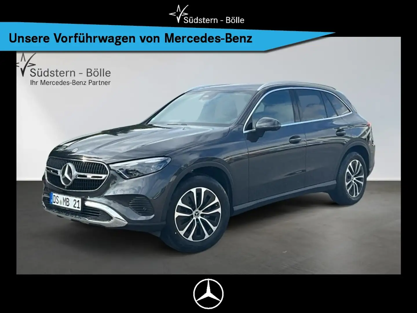 Mercedes-Benz GLC 200 d 4M AVANTGARDE+AMBIENTE+DISTRO+MEMORY Grau - 1