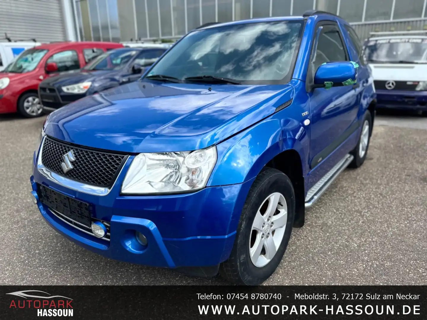 Suzuki Grand Vitara 1.9 DDIS AHK Multi Allrad Klimaaut. Kupplungschade Синий - 1