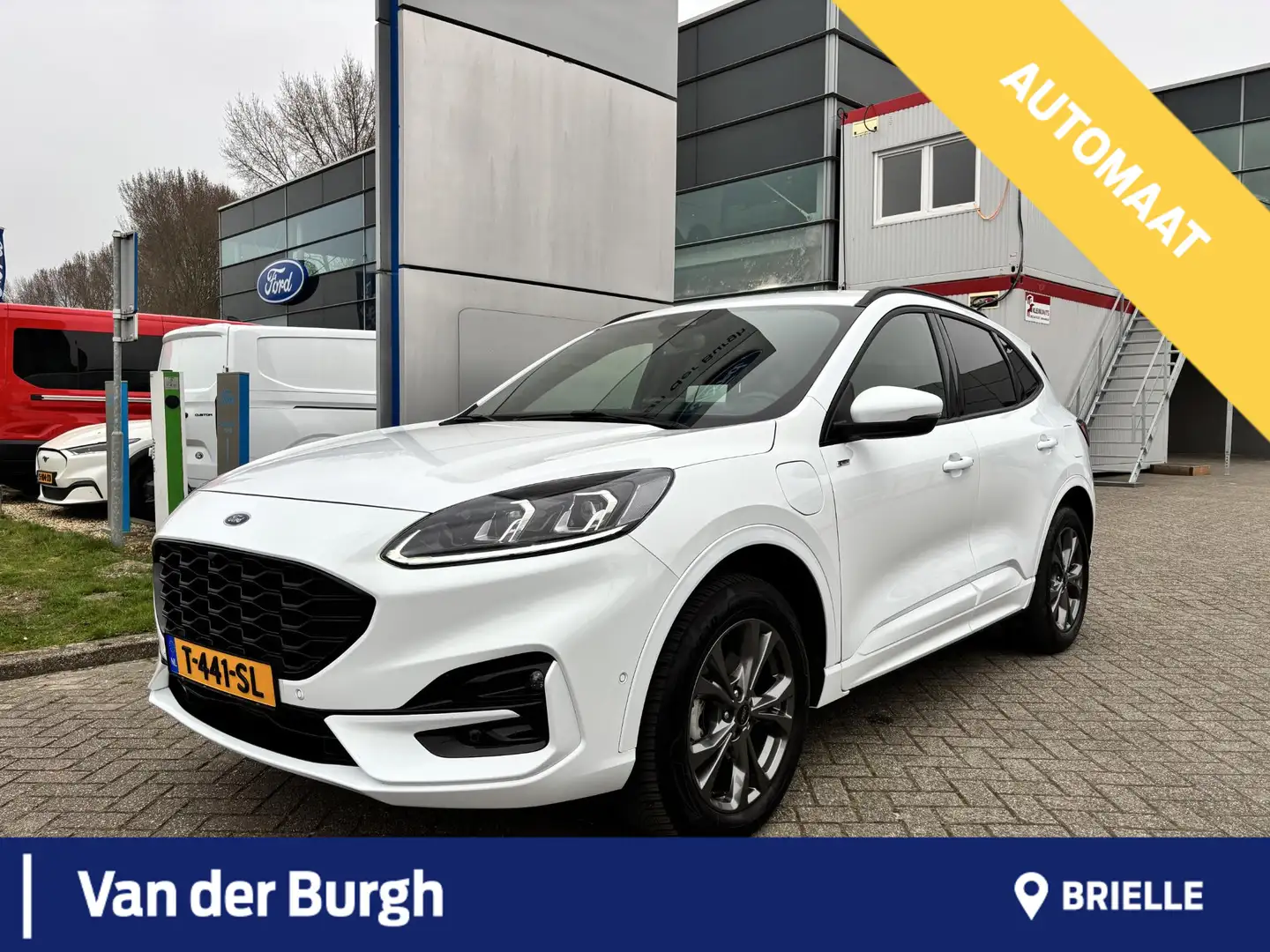 Ford Kuga ST-Line X Plug-in Hybrid 225pk e-CVT TREKHAAK Weiß - 1