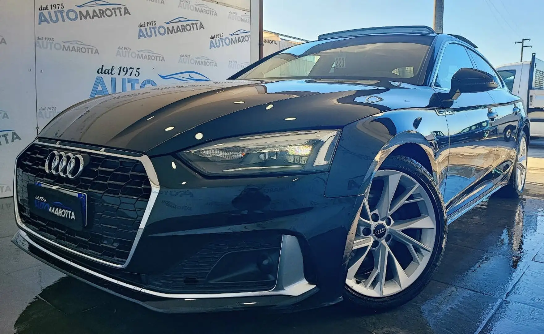 Audi A5 35 SPORTBACK 2.0 tdi mhev Business Advanced 163cv Nero - 2