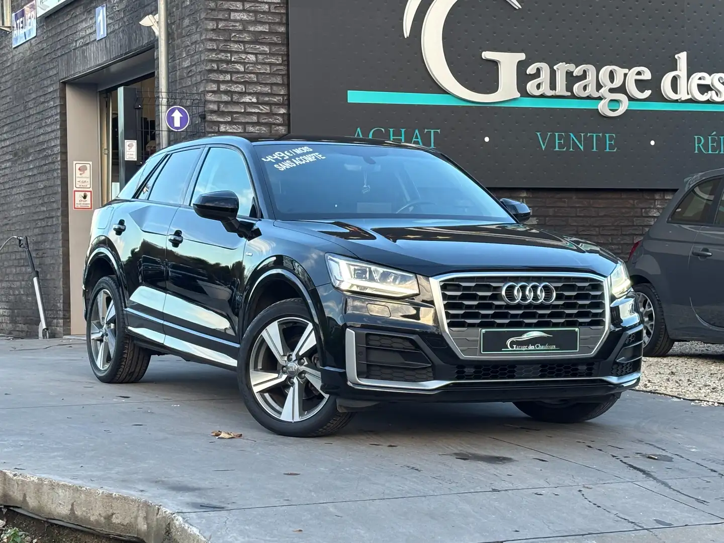 Audi Q2 30 TDi - ! Pack S line ! - 1er Prop. - Cuir - Eu6d Schwarz - 2