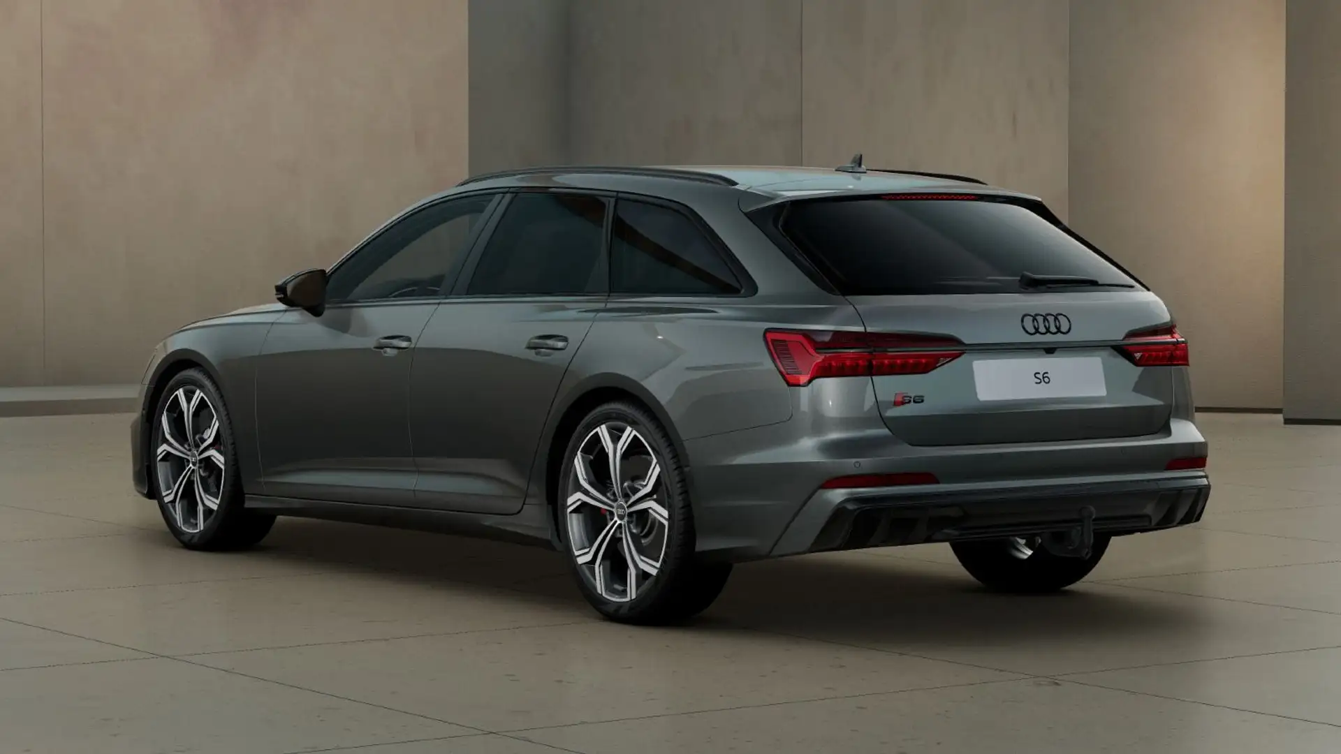 Audi S6 TDI qu. *HD-Matrix*AHK*Air*B&O*S-Sitze* Gris - 2