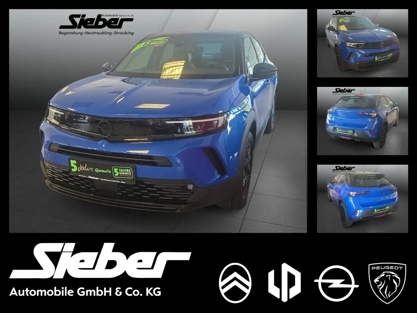 Opel Mokka 1.2 Turbo GS Line *LED*Sitzheizung*PDC* Blau - 1