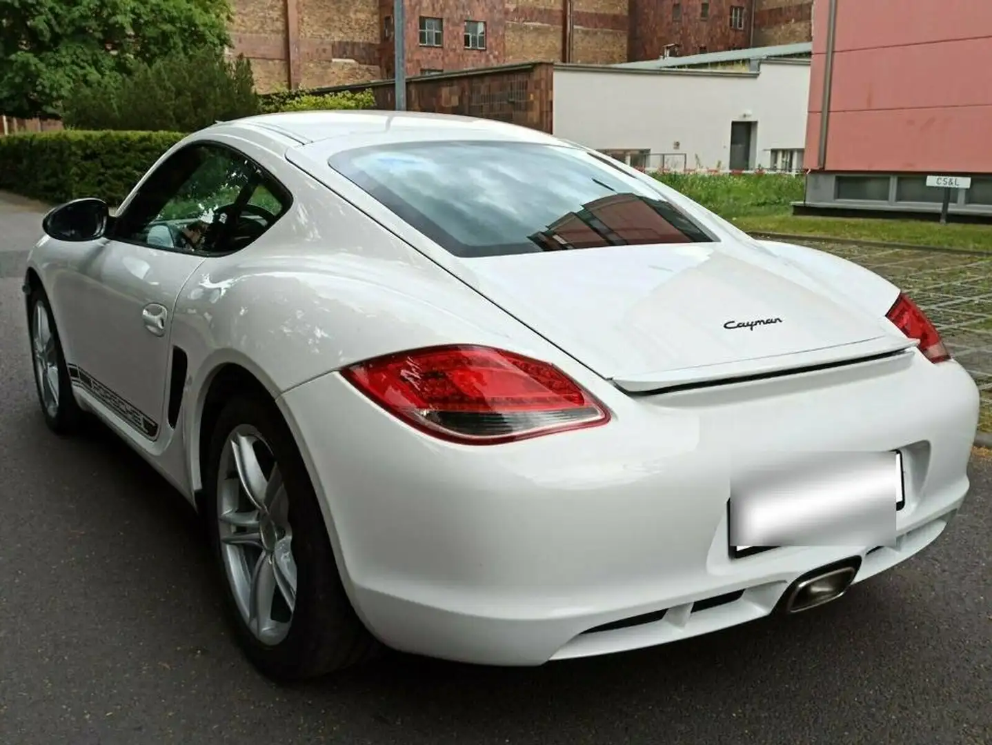 Porsche Cayman Cayman // Klappenauspuff // 2.Hand // ZUSTAND 1 Weiß - 2