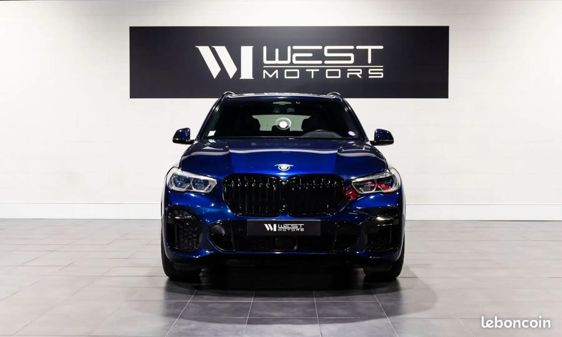 BMW X5 xDrive 45e MSPORT 3.0 394 Origine France Susp.pneumatique Toit pano Laser Aff. Tête haute Caméras 360° 720EMOIS Blau - 2