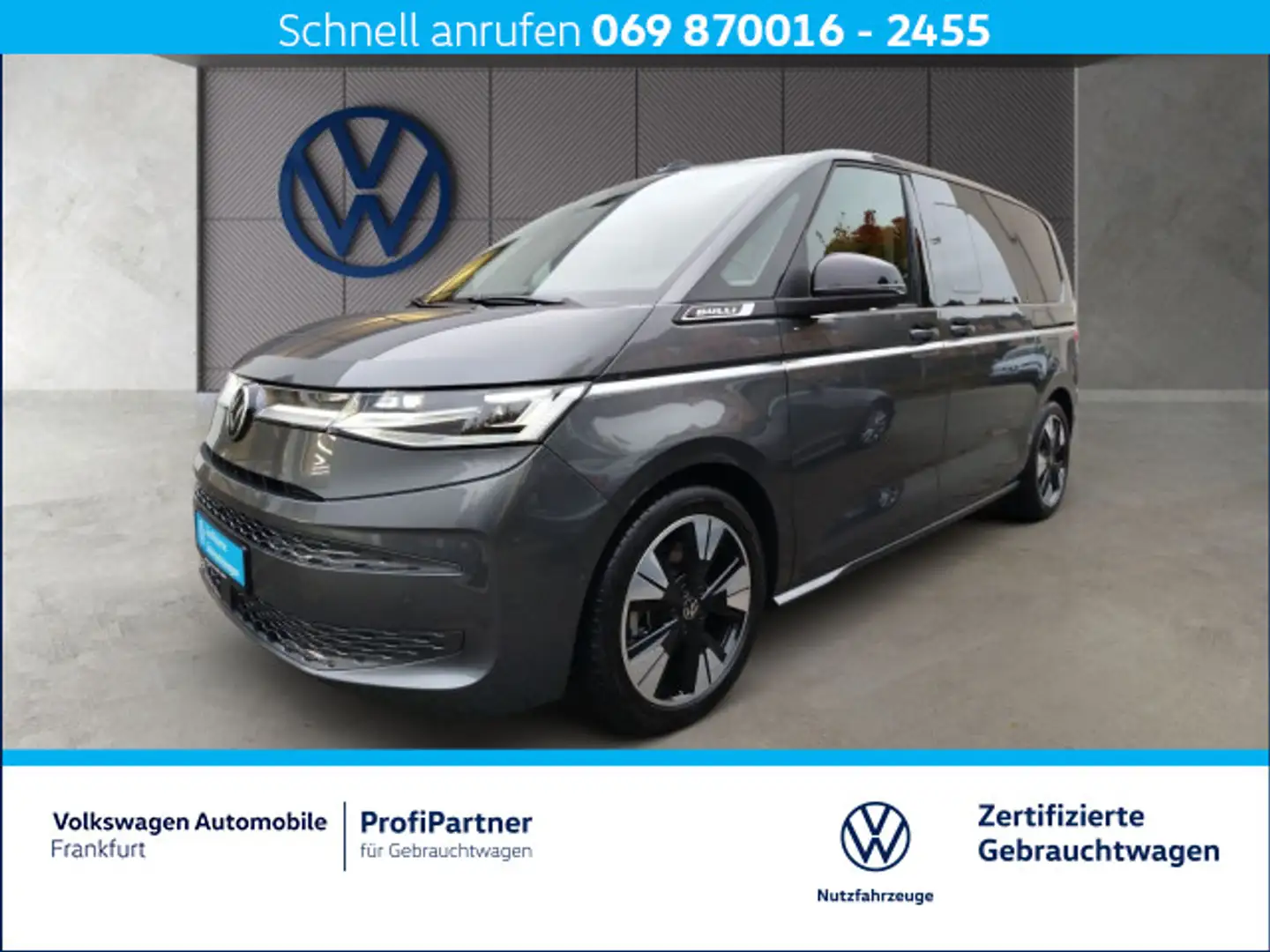Volkswagen T7 Multivan T7 Multivan 1.5 TSI DSG eHybrid 4Motion Style IQ Gris - 1