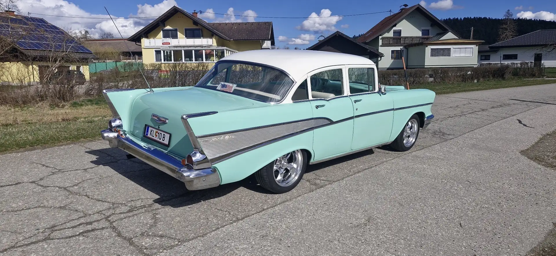 Chevrolet Bel Air 235 I6 3gang Schaltgetriebe Verde - 2