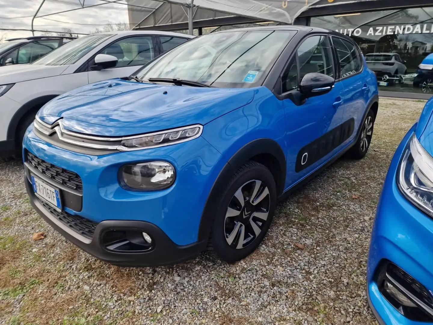 Citroen C3 C3 1.2 puretech Shine s Blu/Azzurro - 1