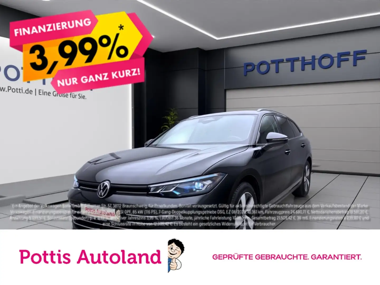 Volkswagen Passat Variant 2.0 TDI DSG BUSINESS NAVI AHK KAMERA PDC Schwarz - 1