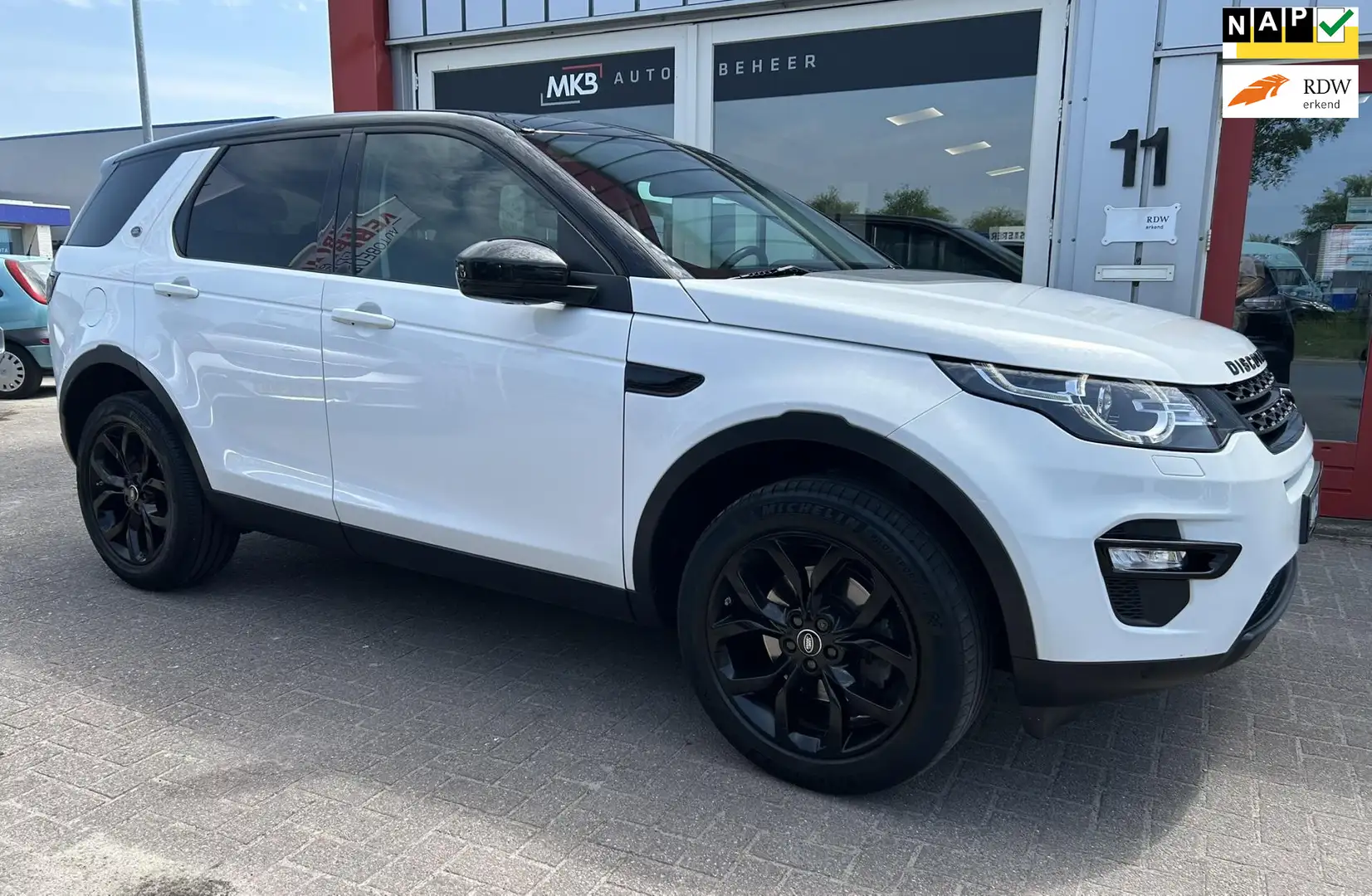 Land Rover Discovery Sport 2.0 TD4 180PK Automaat/Trekhaak Blanc - 1