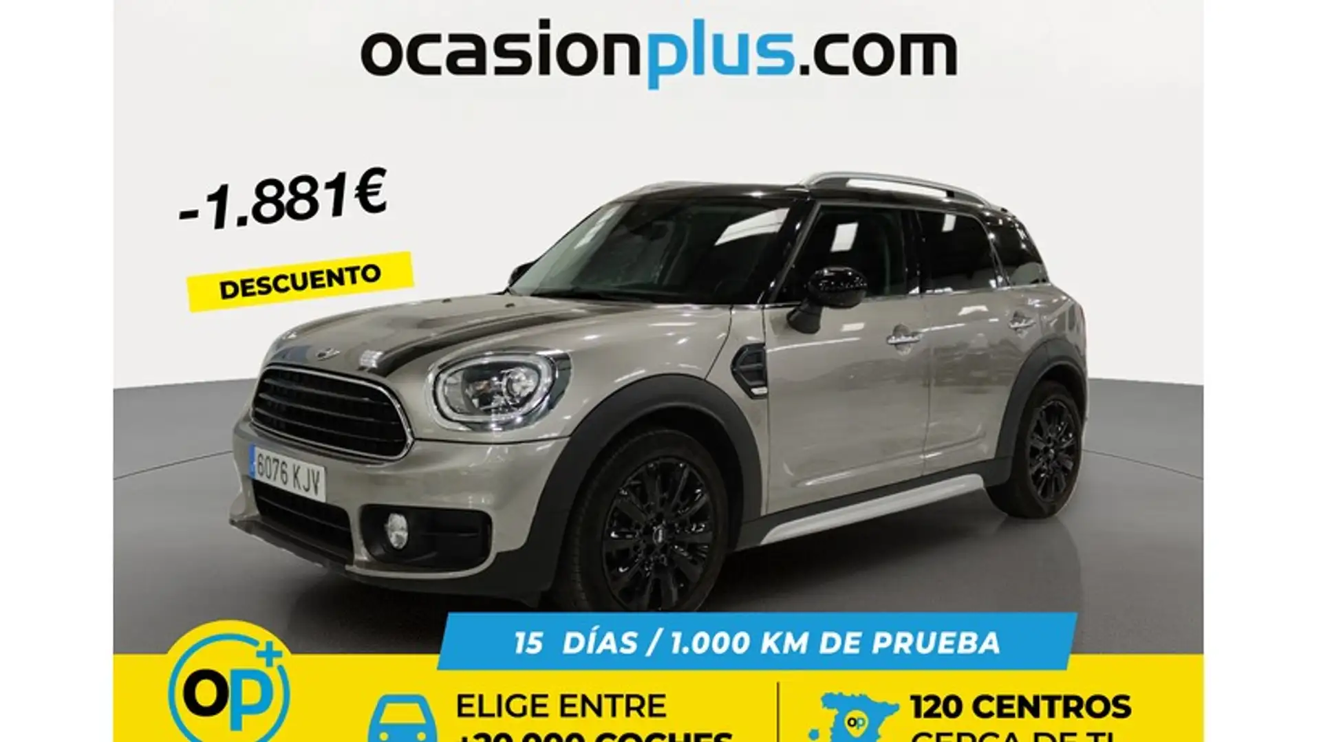 MINI Cooper Countryman D AUT. Argent - 1