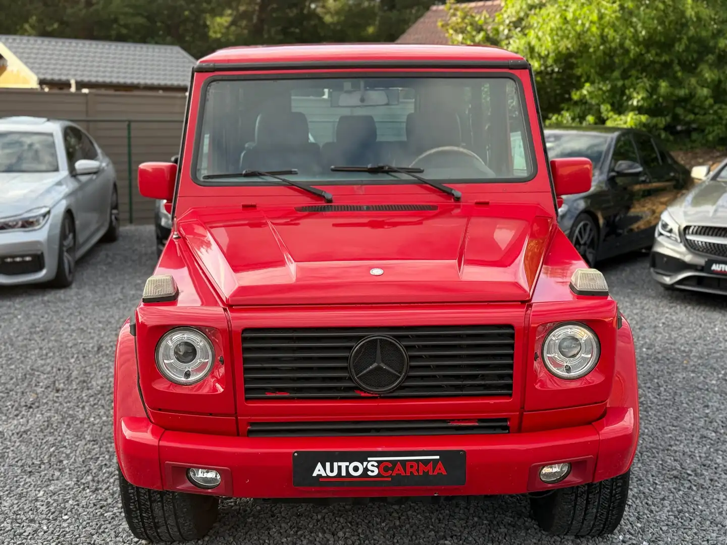 Mercedes-Benz G 300 Benzine AMG-Pack Oldtimer Automaat Airco 4x4 Kırmızı - 2