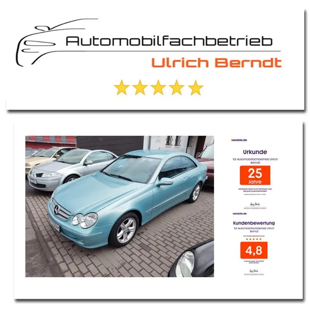 Mercedes-Benz CLK 240 Avangarde - Original - Scheckheft - 1