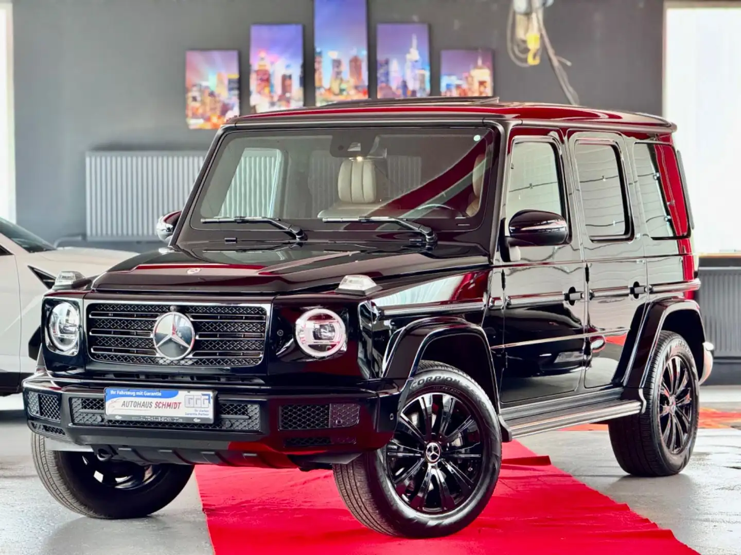 Mercedes-Benz G 400 d Manufaktur Burmester3D Distronic Glasdach Negru - 1