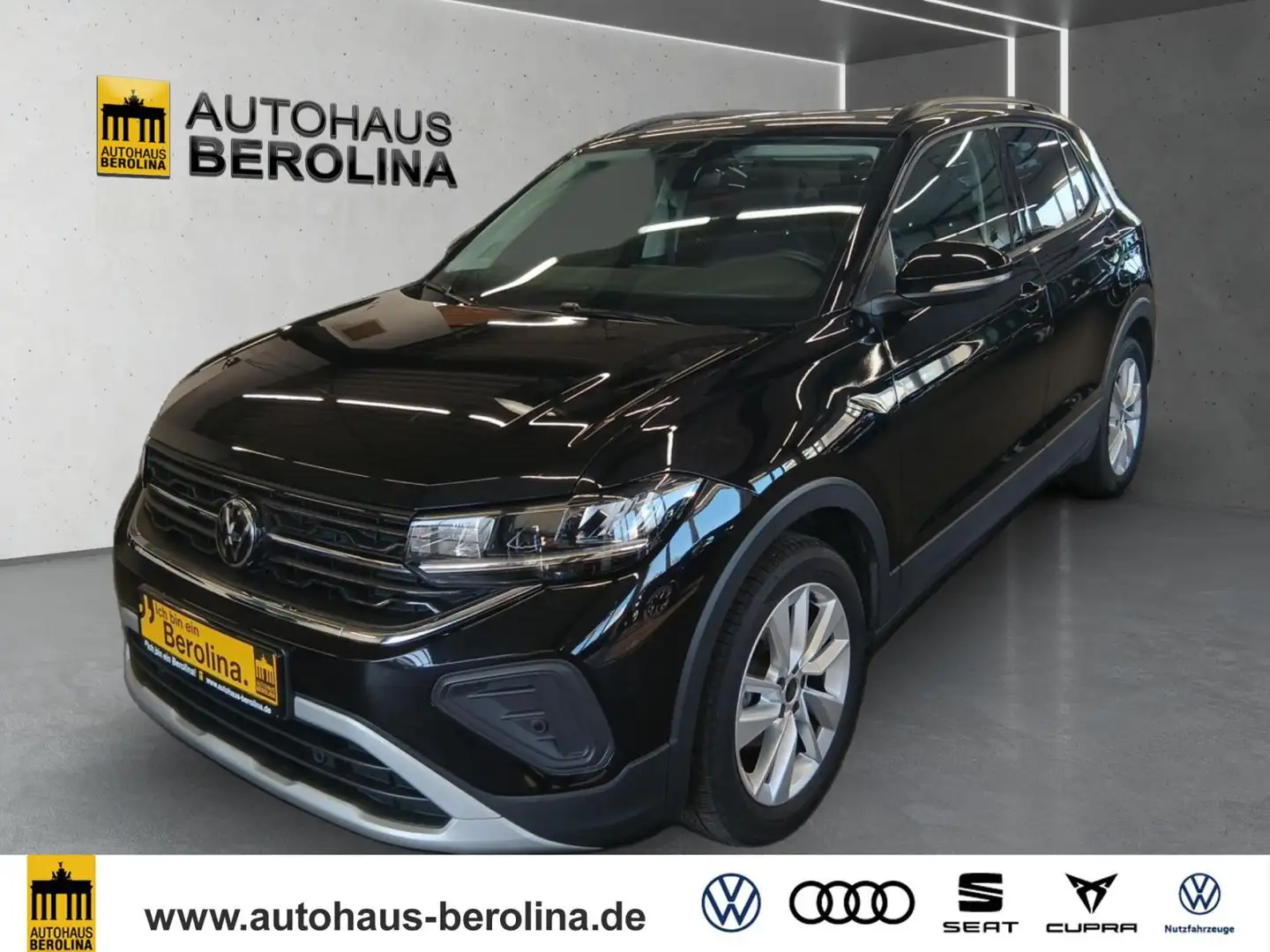 Volkswagen T-Cross 1.0 TSI Goal *ACC*NAV*SHZ*App-Connect* Schwarz - 2