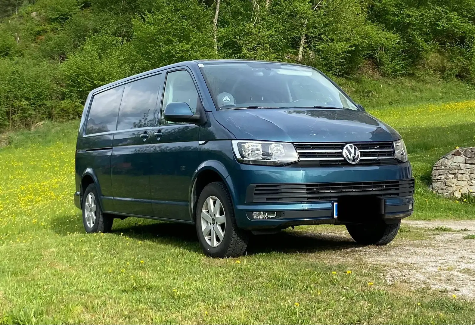 Volkswagen T6 Transporter Grün - 1