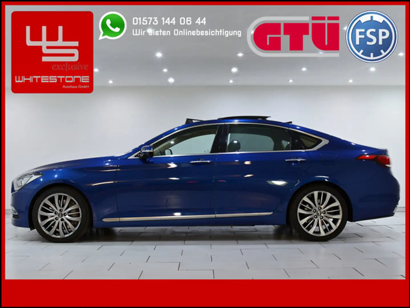 Hyundai Genesis G80 3.8 V6 ** Gr. Garantie incl. ** Voll Azul - 1