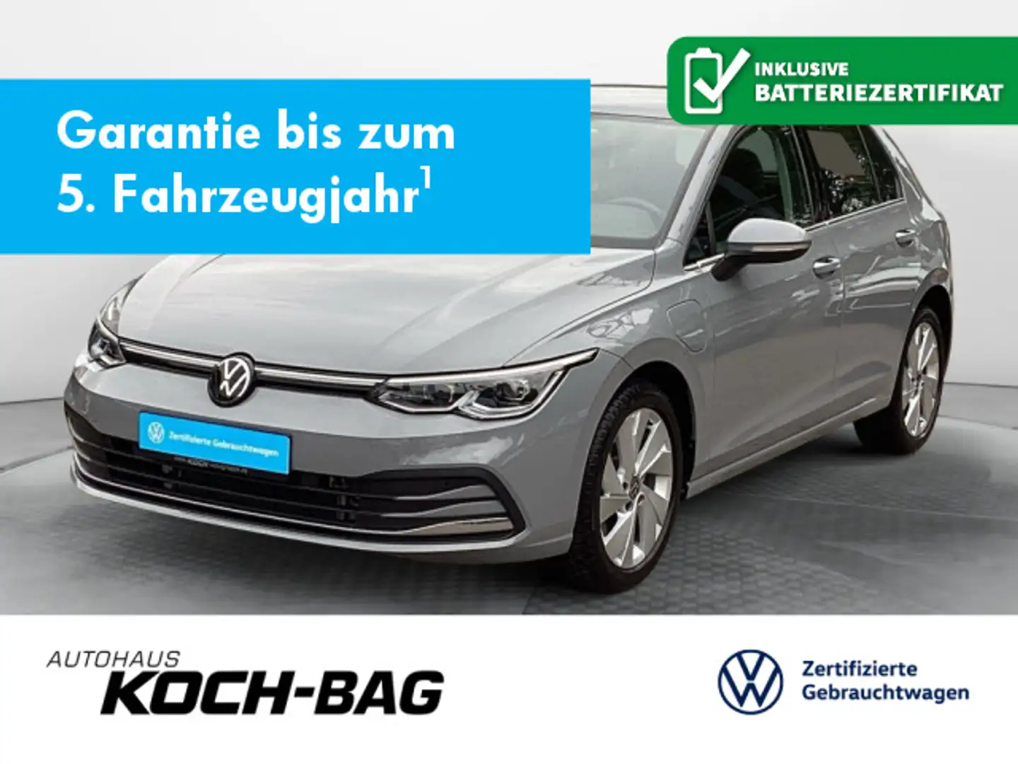 Volkswagen Golf VIII eHybrid Style Navi LED Grau - 1