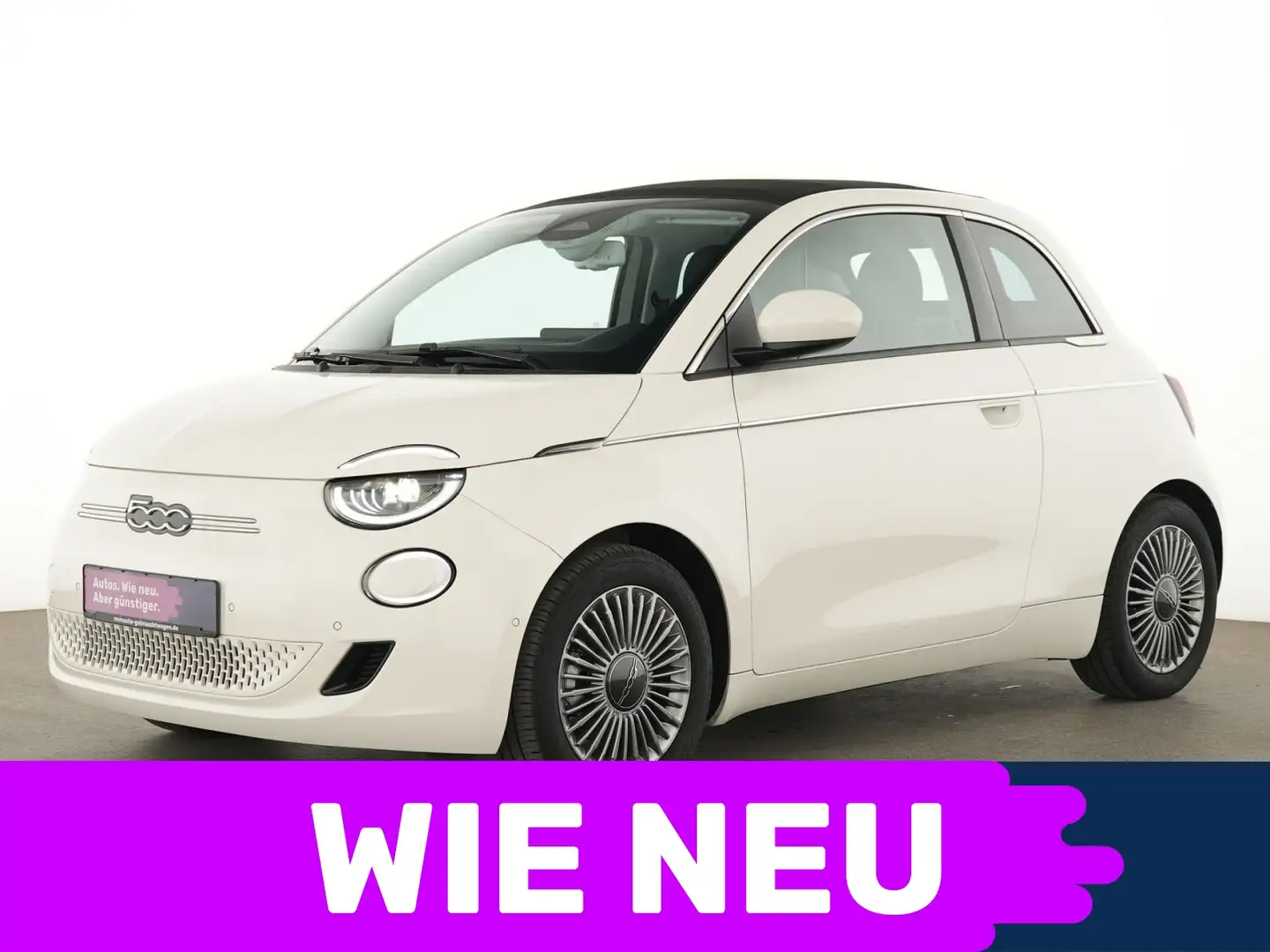 Fiat 500e LED|Komfort & Syle Paket|SHZ|Kamera Weiß - 1
