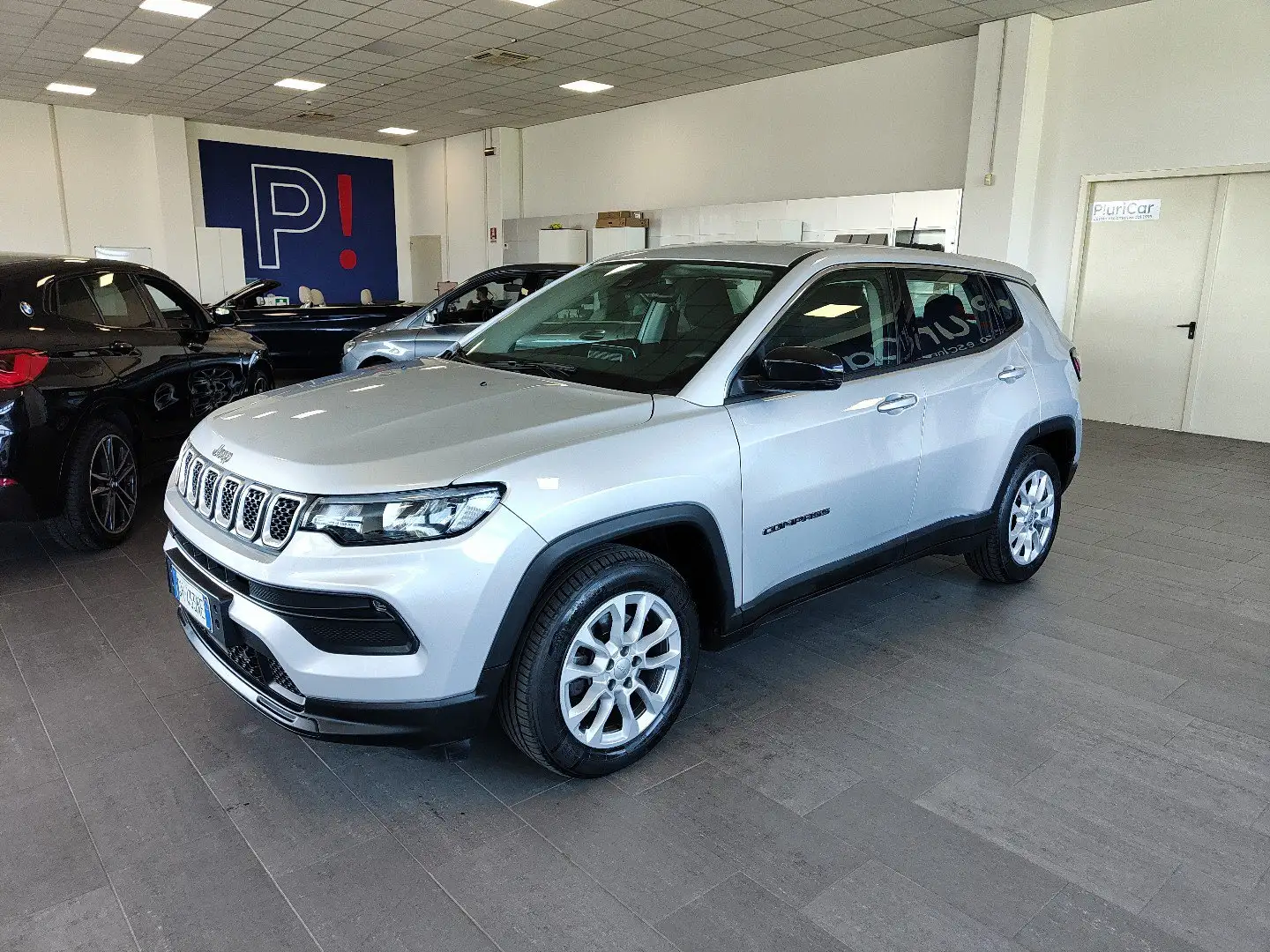 Jeep Compass 1.3 T4 Auto Camera CarPlay/AndroidAuto FariLED Zilver - 1