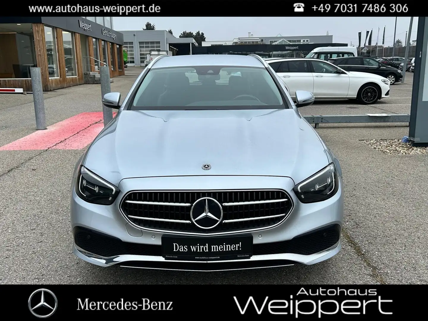 Mercedes-Benz E 220 E220Td 4m MBUX LED SPURP PTS KAM AMBI AVANTGARDE Plateado - 1