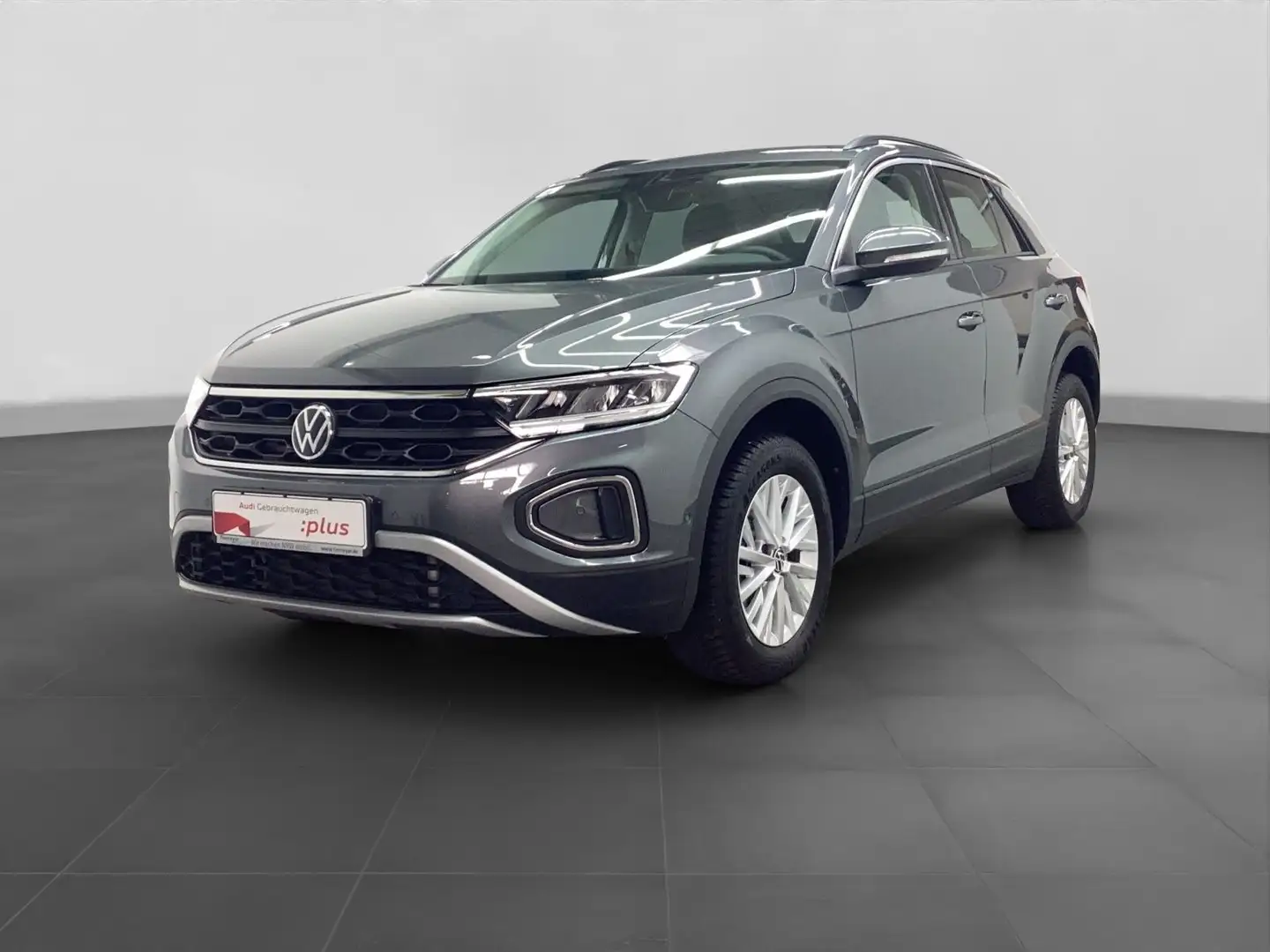 Volkswagen T-Roc 1.5 TSI DSG LIFE NAVI LED SITZHZG PDC Grau - 2