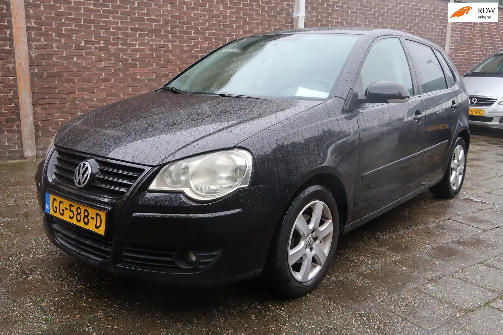 Volkswagen Polo 1.2 Easyline, Climate control, LM velgen, elektris Negro - 1