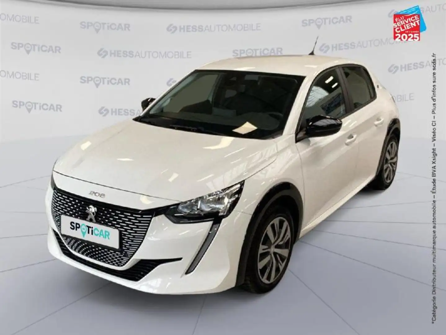 Peugeot e-208 e-208 136ch Active Blanc - 1