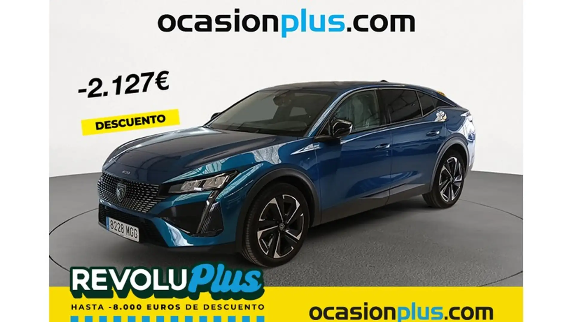 Peugeot 408 PureTech 130 Allure Pack EAT8 Blau - 1