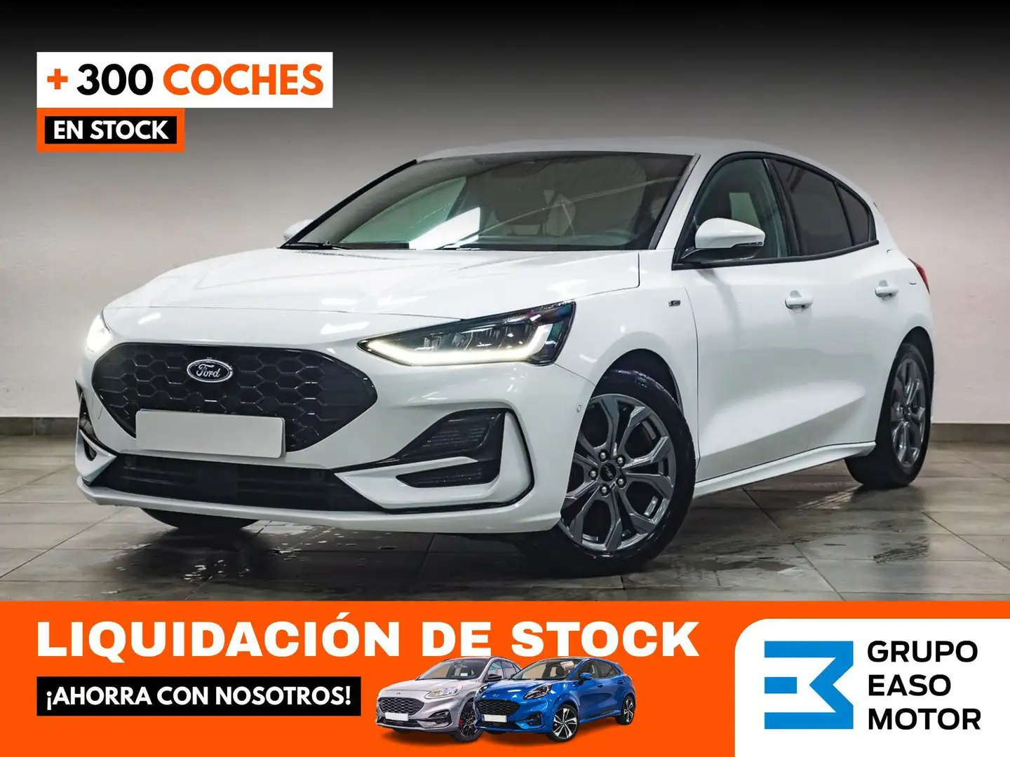 Ford Focus 1.0 Ecoboost MHEV ST-Line X 155 Aut. Blanco - 1