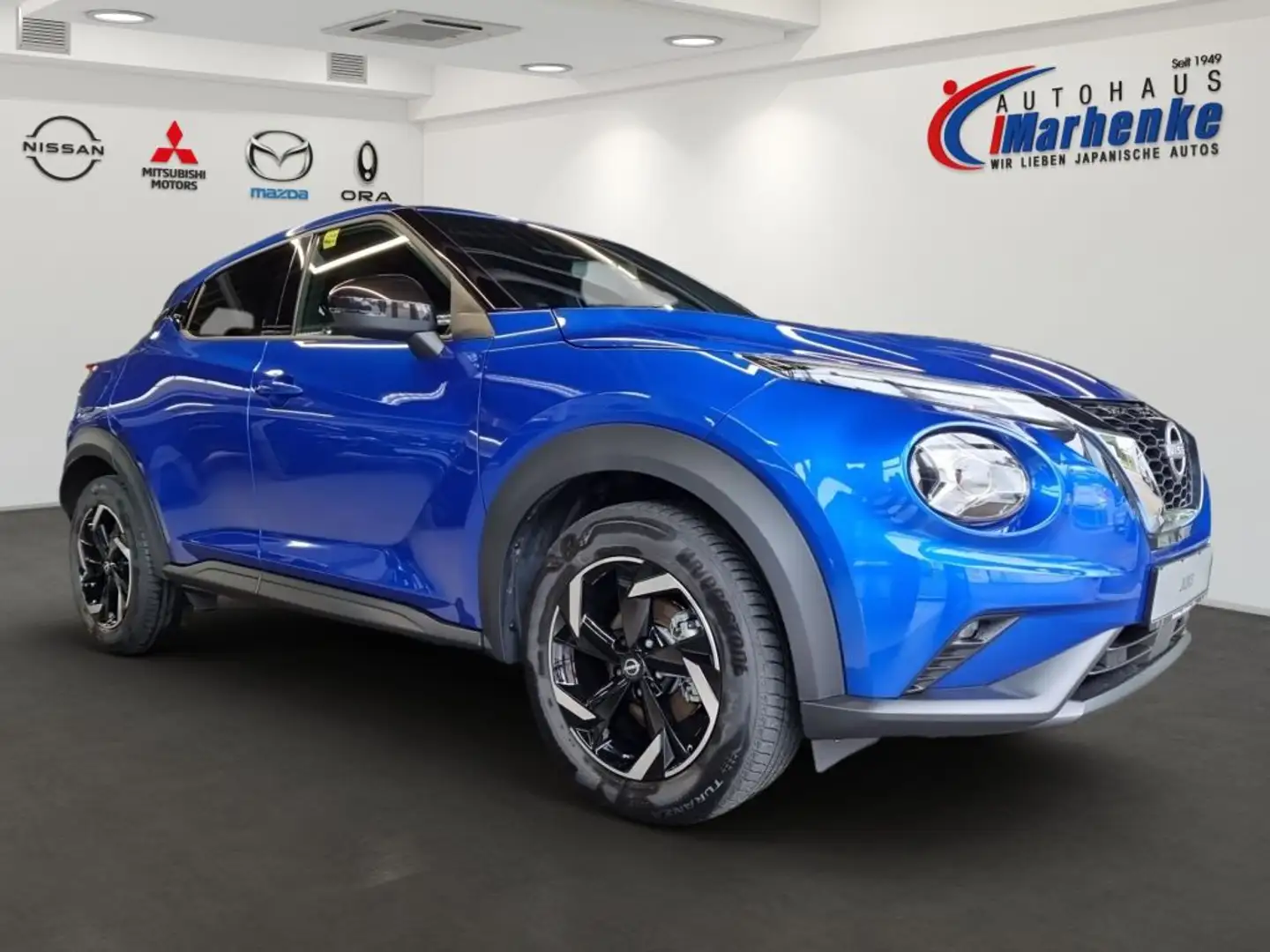 Nissan Juke 1.0 DIG-T N-Connecta Blau - 2