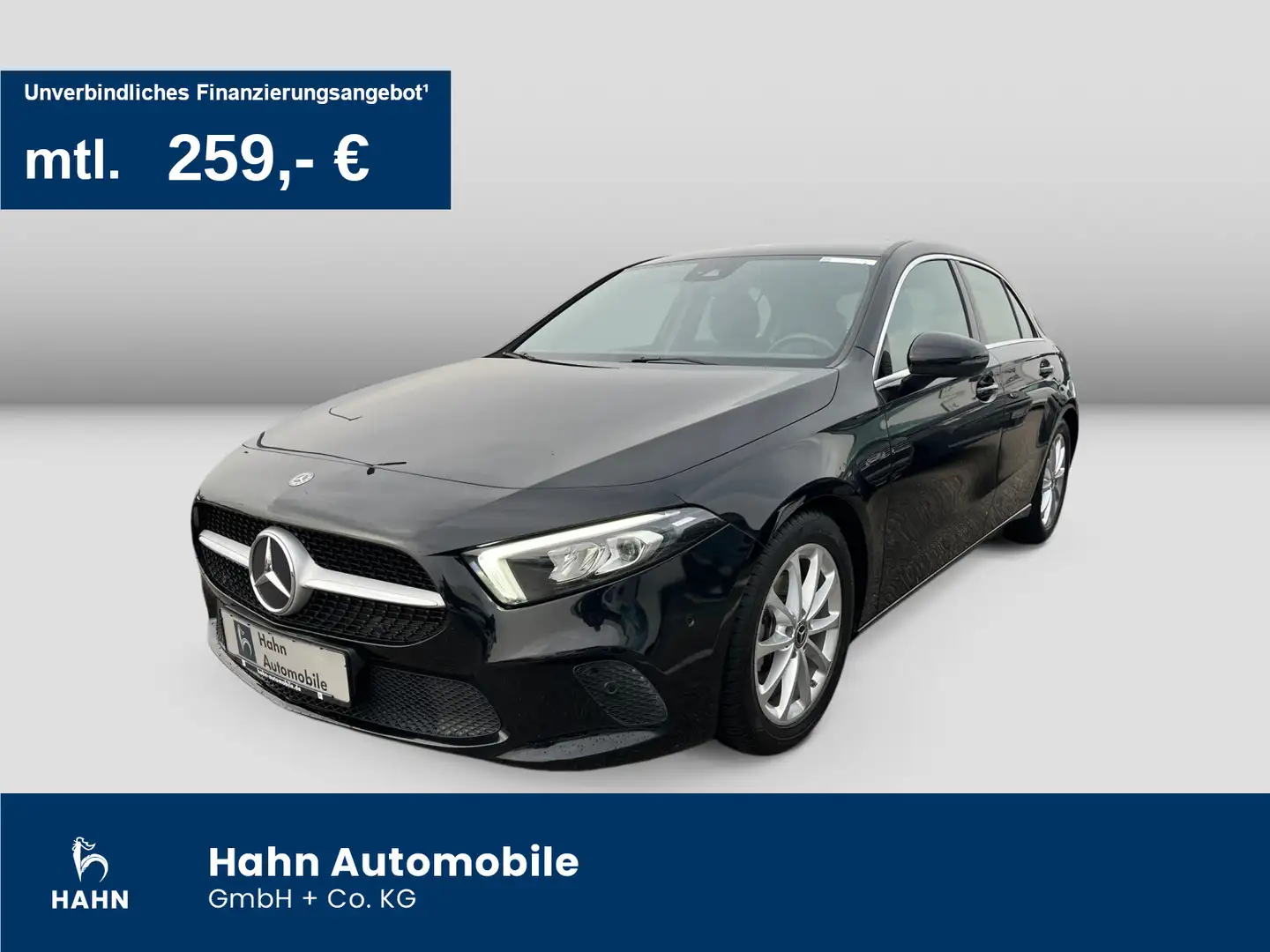 Mercedes-Benz A 200 Progressive LED Navi SHZ Temp DAB Schwarz - 1