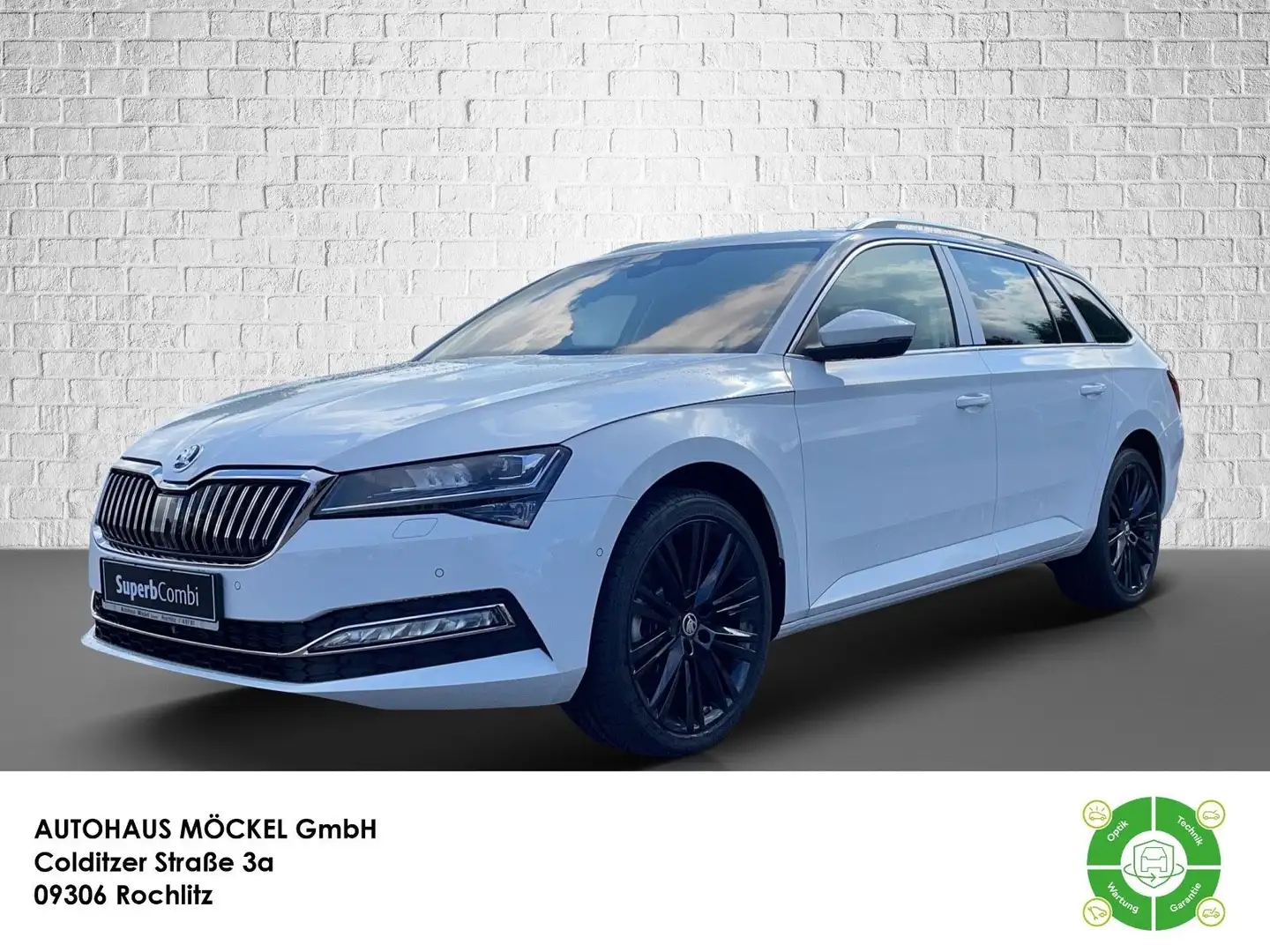 Skoda Superb Combi Style 110 kW DSG /NAVI/AHK/ACC/LED Weiß - 1