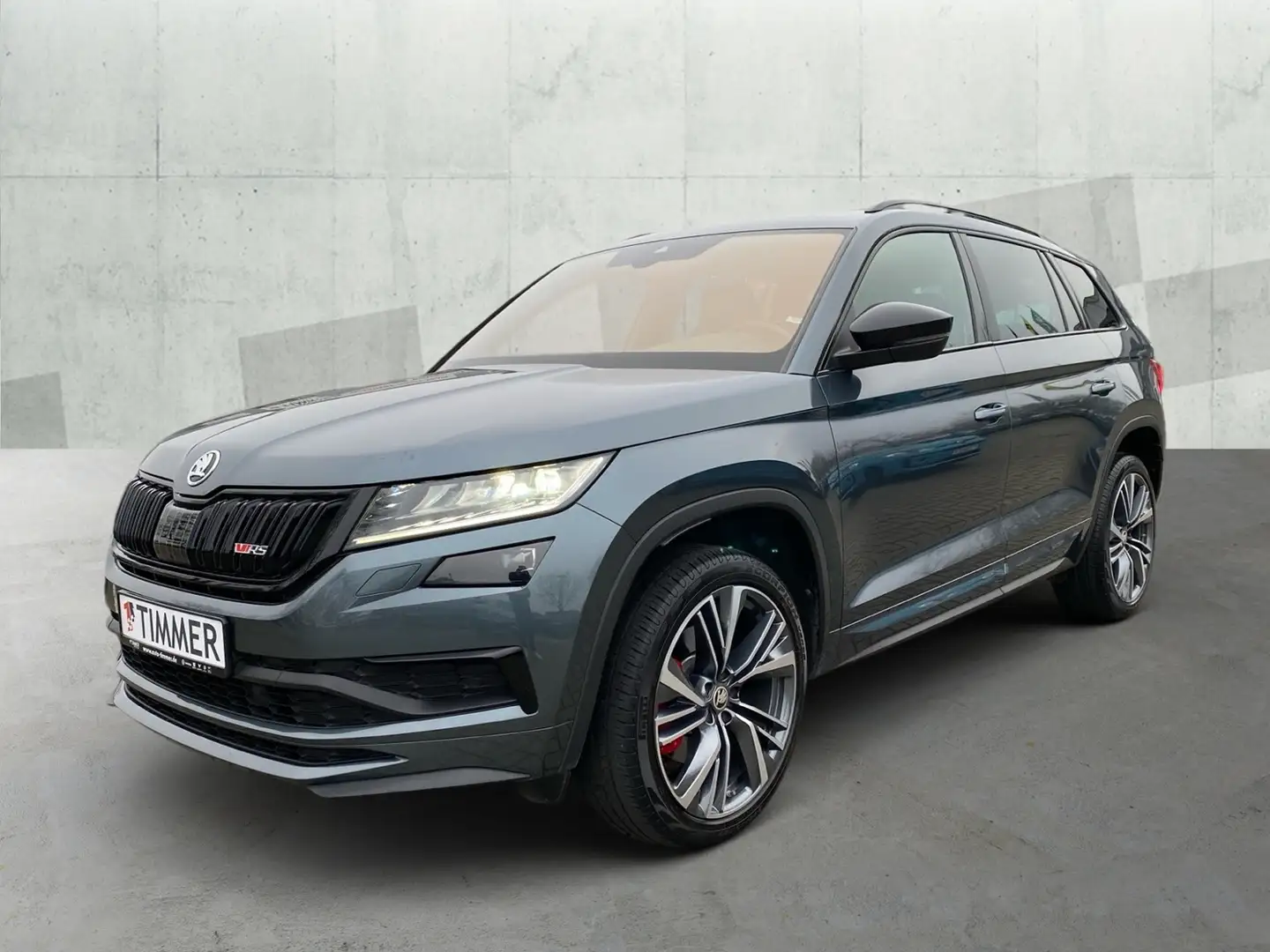 Skoda Kodiaq 2.0 TDI DSG 4x4 RS *AHK *ACC *20" *RKAM *NAVI* Grau - 2