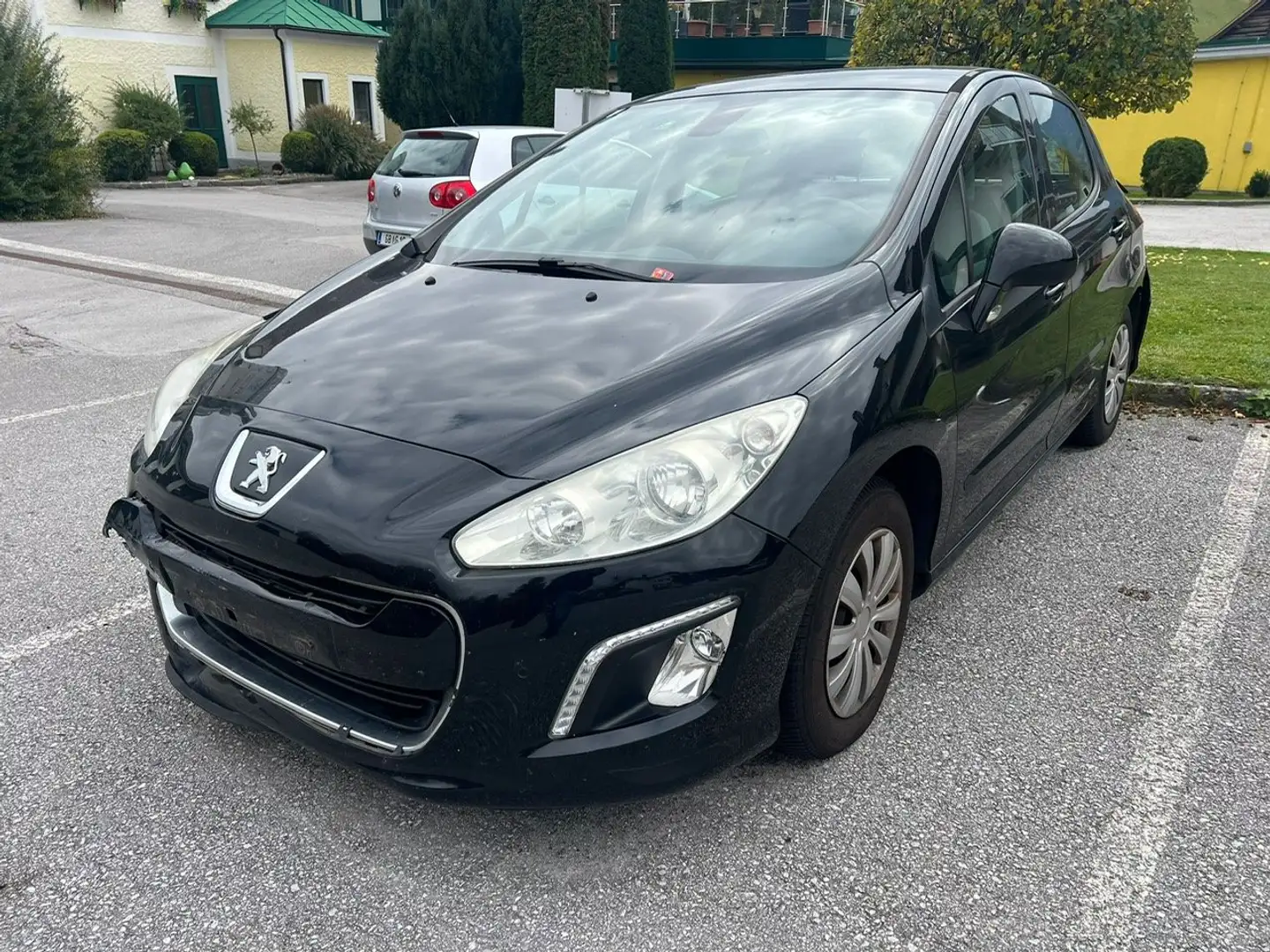 Peugeot 308 1.6 HDI MOTOR Getriebe Airbags OK! Stadtort 8962 ! Schwarz - 2