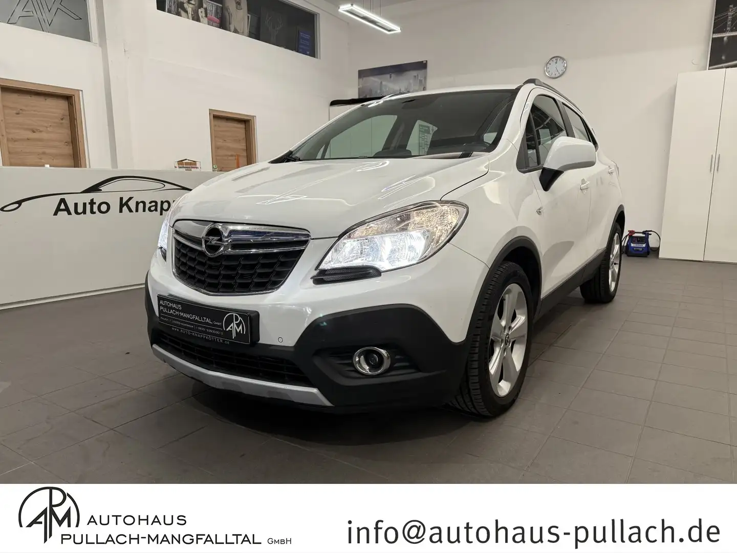 Opel Mokka Mokka 1.7 CDTI Edition AHK/Autom./Klima/Sitzhzg BC Blanc - 1