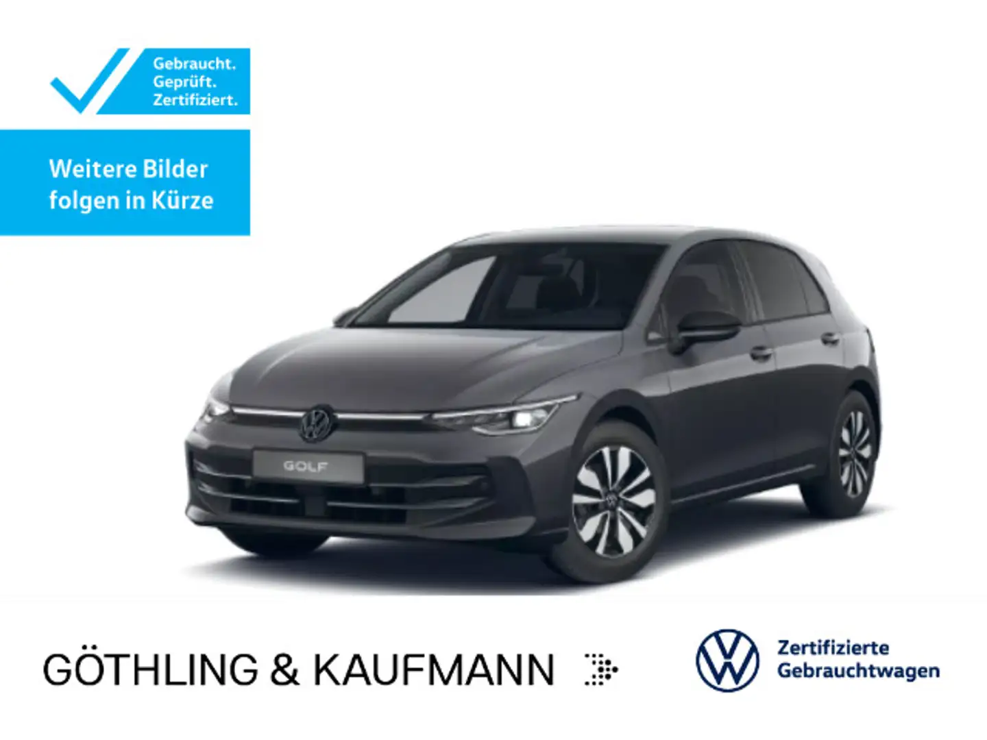 Volkswagen Golf GOAL 2.0 TDI DSG*NAVI*AHK*KAM*Ambiente*AllS Grau - 1
