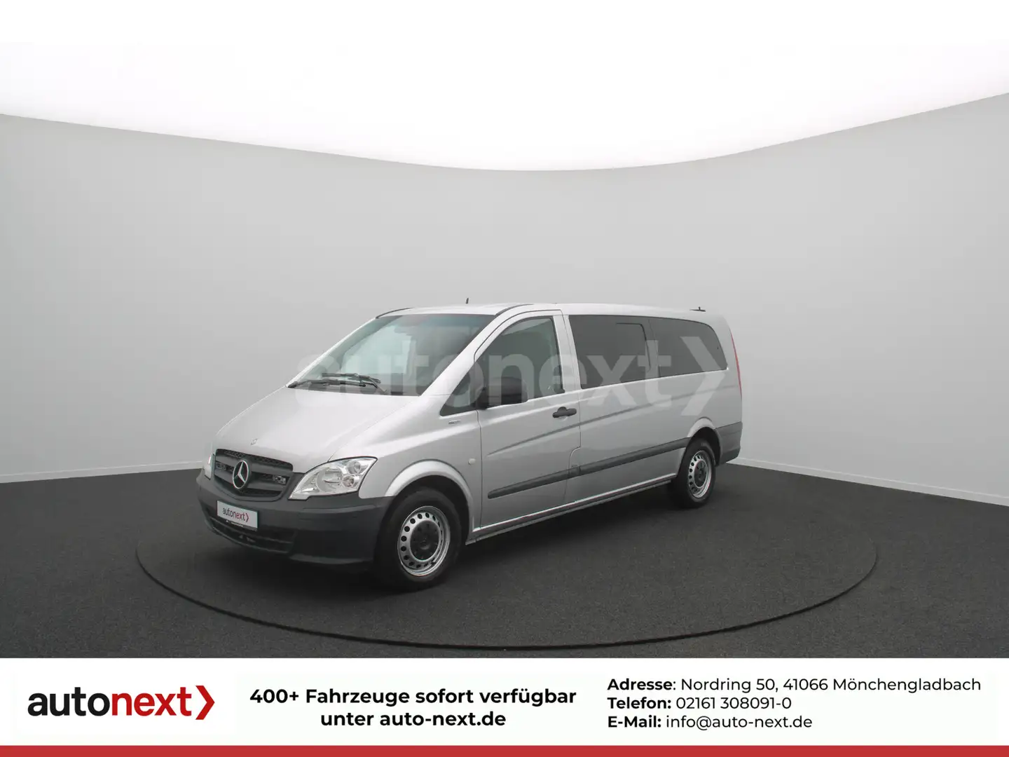 Mercedes-Benz Vito Tourer Extralang 116 *2x Klima* 7-SITZE 3079 Stříbrná - 1