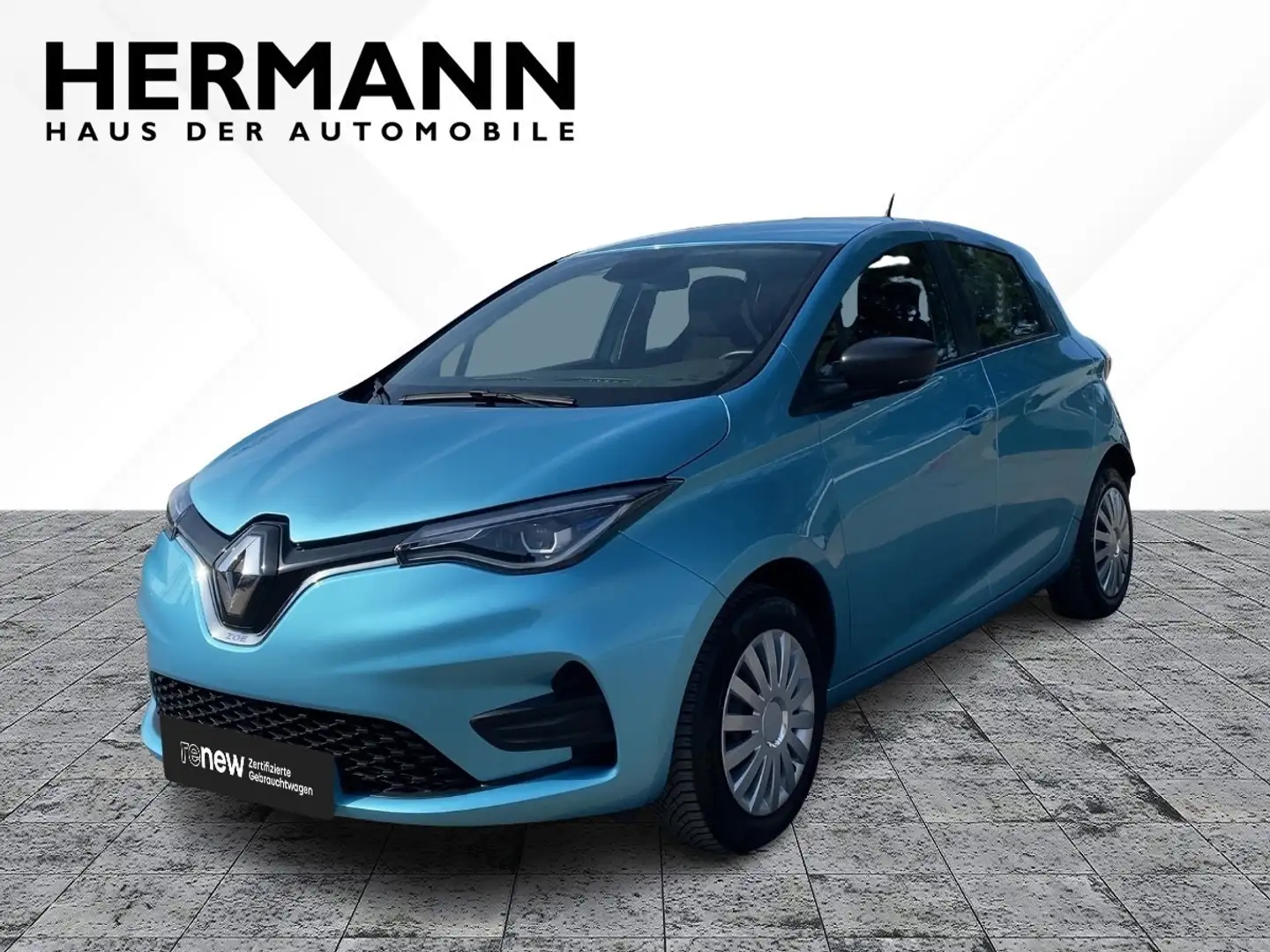 Renault ZOE R110/Z.E. 50 (Kauf-Batterie) Life *LED*SHZ Синій - 1
