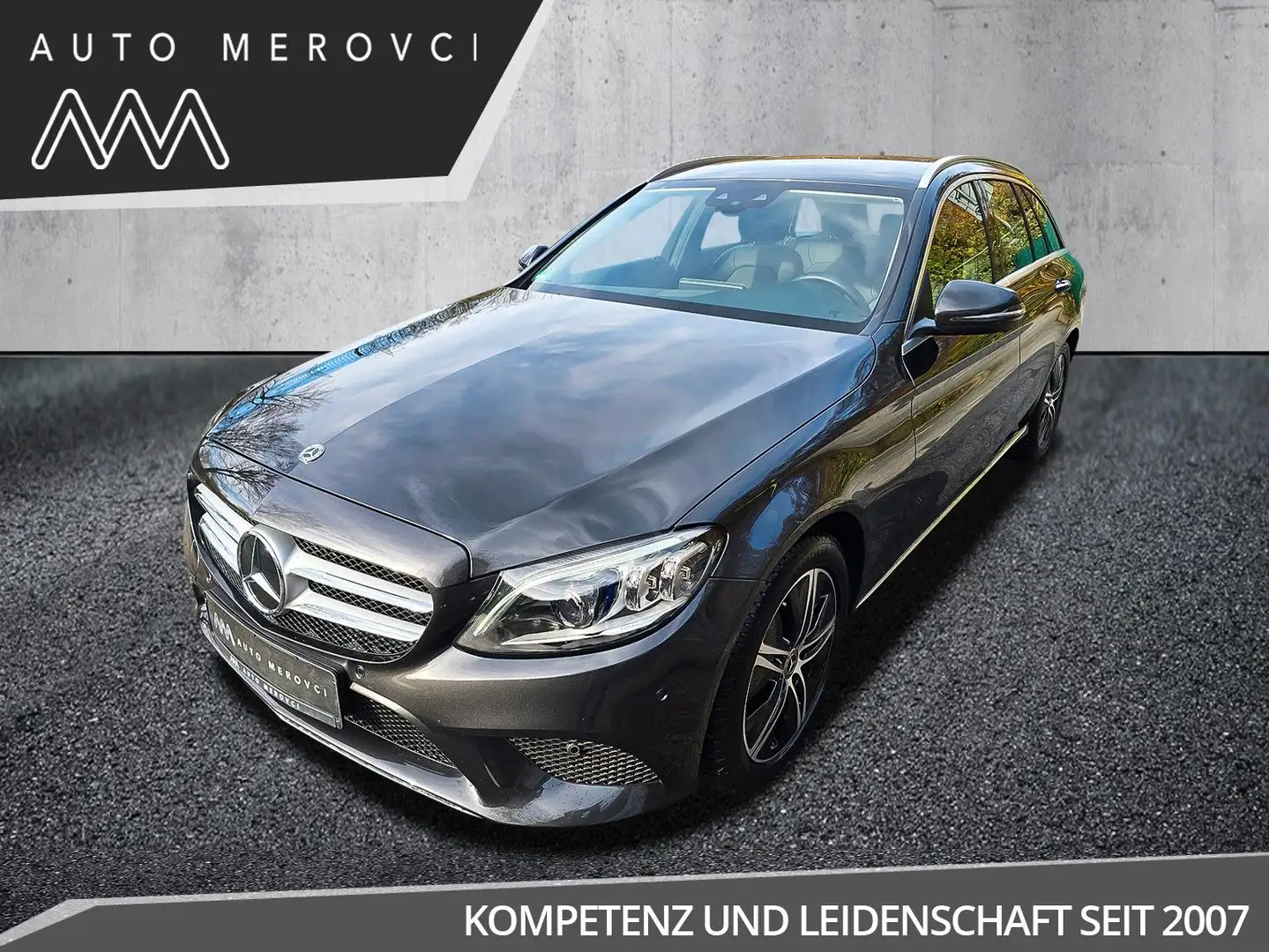 Mercedes-Benz C 300 C300 T MultBeam/TotWinkel/Lane/Apple&Android/Cam Gris - 1