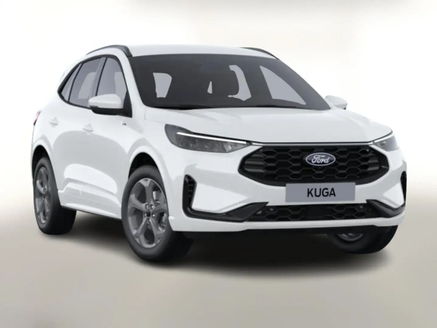 Ford Kuga ST-Line FHEV AWD WinterP LED Kam PrivG 18Z 134 ... Weiß - 1