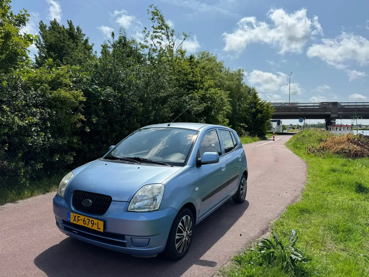 Kia Picanto 1.1 LXE |NW APK|Dis=V.V|Airco| Azul - 2