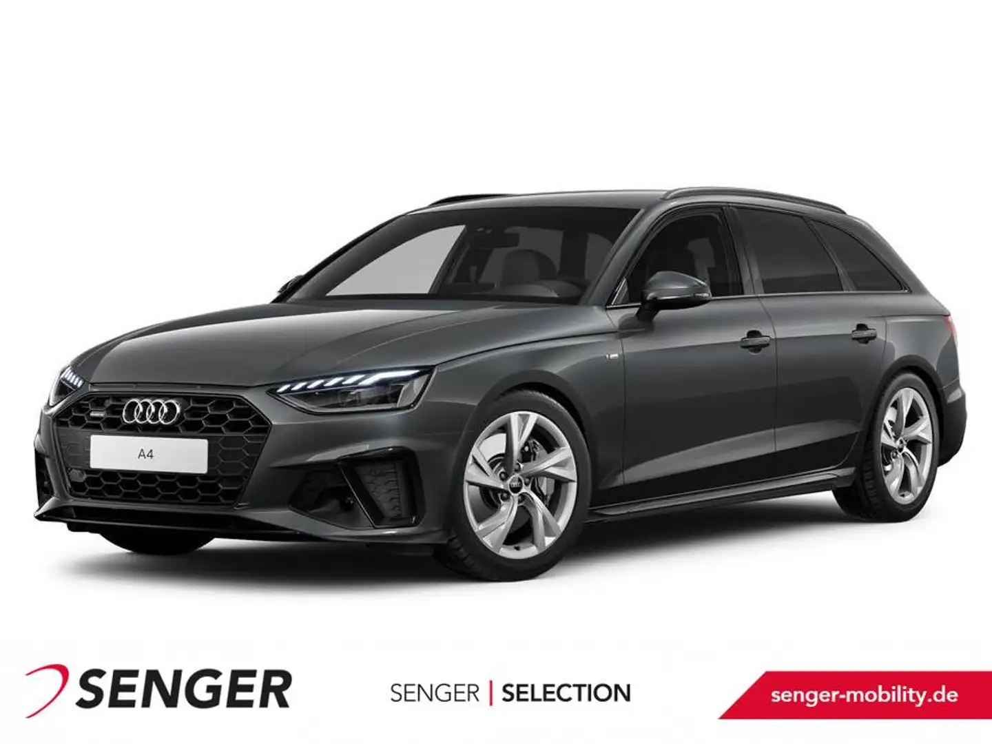 Audi A4 Avant 45 TFSI quattro S line AHK Navi PDC ACC Grijs - 1