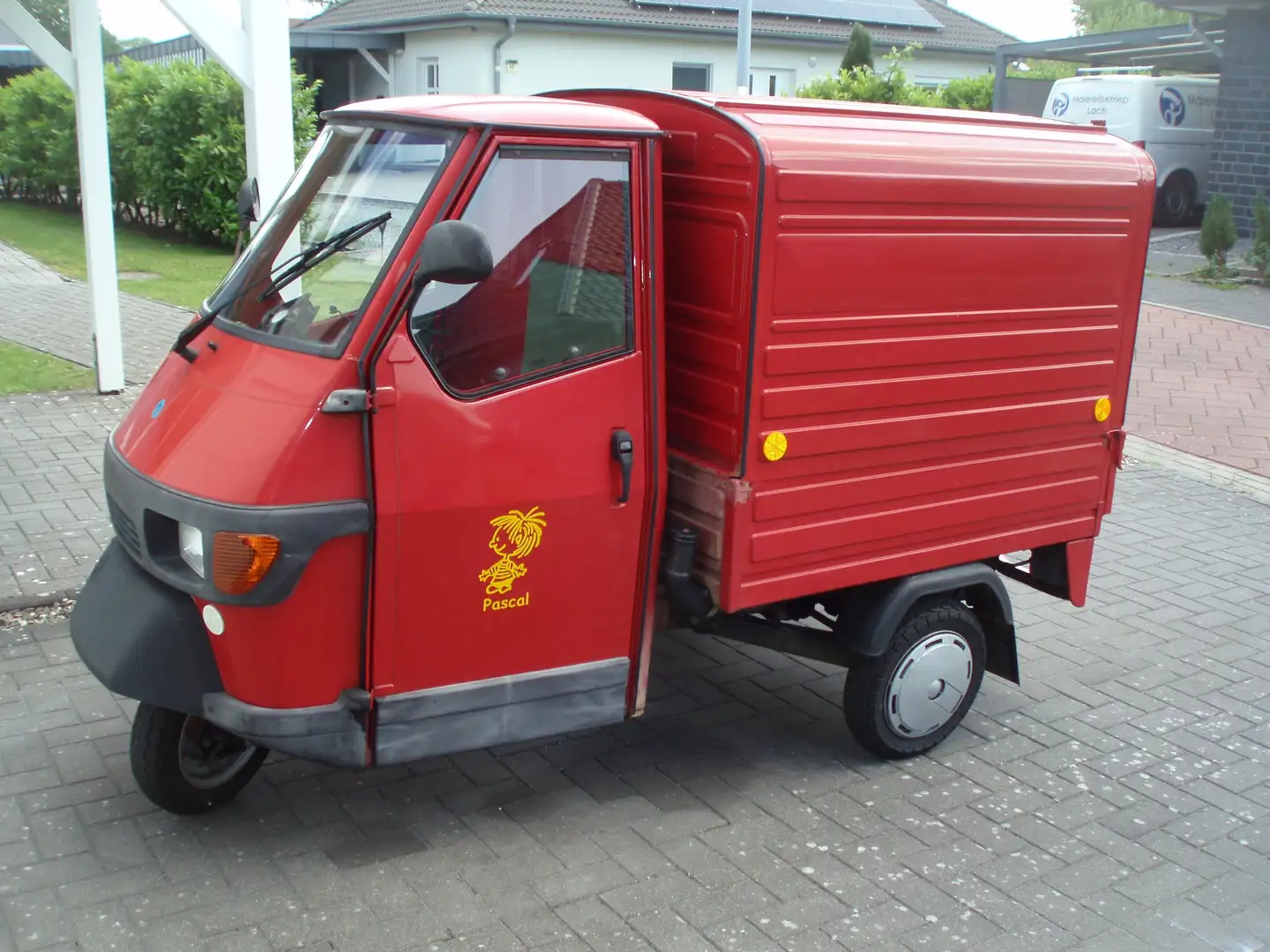Piaggio Ape APE 50 europe Kasten Rouge - 1