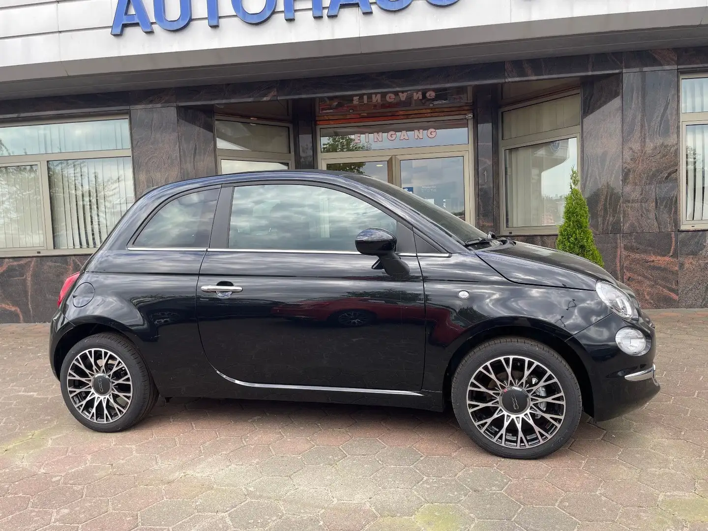 Fiat 500C Dolcevita Navi 16" LM-Felgen Verdeck schwar Černá - 2