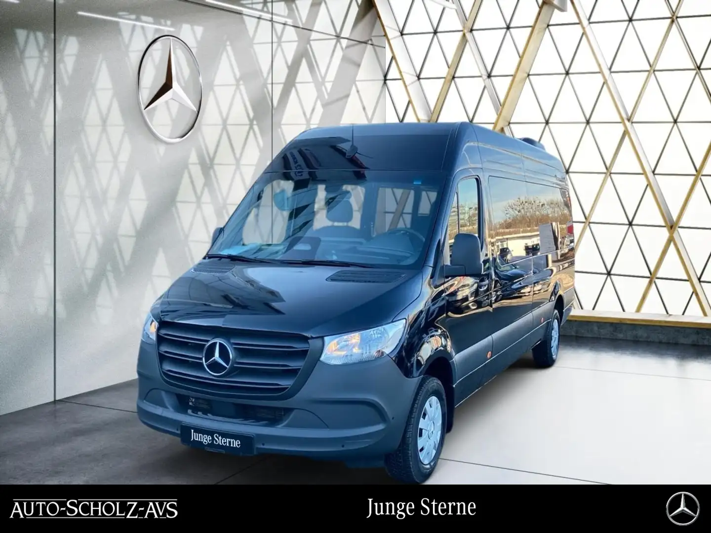 Mercedes-Benz Sprinter 317 CDI Tourer PRO Hochdach Lang AHK*** Schwarz - 1